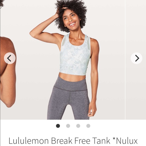lululemon athletica Tops - Lululemon break free tank nulux